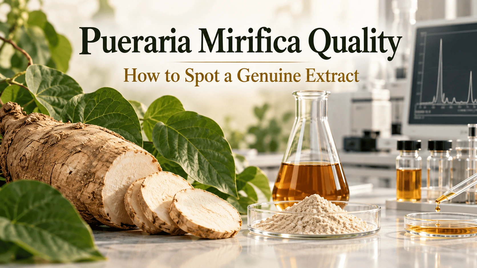  Pueraria Mirifica Quality & Extraction